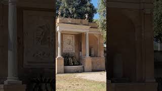 Villa Torlonia in Rome where Mussolini lived and built his bunkers [upl. by Eadahc]