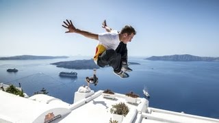 Freerunning through rooftops in Greece [upl. by Oeram]