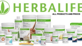 All herbalife products and price list [upl. by Naillimixam360]