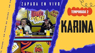 KARINA  Zapada EN VIVO en UN POCO DE RUIDO [upl. by Nylinnej]