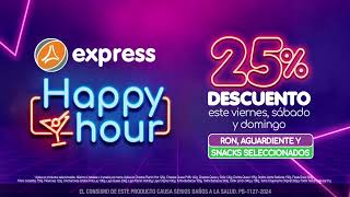 Happy Hour  Semana 4 2024  Express [upl. by Alleuqram197]