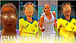 Chammak Challo ft Ellyse Perry 4k status  Ft Ellyse Perry Edits ellyseperry rcbedit viral [upl. by Maya]