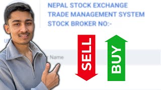 How to Buy and Sell Shares in Nepal TMS Full Guide Video  Share Market Series [upl. by Gavrila]