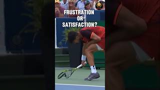 Why Tennis Players Smash Their Rackets on The Court shorts tennis tennisplayer [upl. by Jeff]