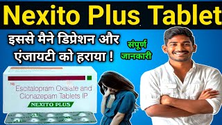 Nexito Plus tablet kis kaam aati hai  nexito plus  nexito plus tablet uses in hindi  nexito [upl. by Orban927]