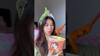 MUKBANG SAMYANG ROSE TTEOKBOKKI viral mukbang [upl. by Esilrac]