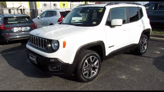 SOLD 2017 Jeep Renegade Latitude 4WD Walkaround Start up Tour and Overview [upl. by Quickman844]