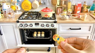 ReMent Toy Food Cooking x Realistically Designed Mini Oven Miniature Muffin Cupcake Baking Dessert [upl. by Vivianna]