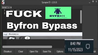 Synapse X bypassed Byfron Goodbye Hyperion NetflixCE Roblox [upl. by Torrin386]