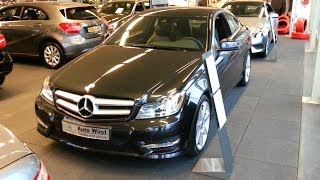 MercedesBenz C Class Coupe AMG 2014 In depth review Interior Exterior [upl. by Xyno]