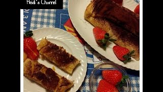 Strudel di fragole e ricottaStrudel di fruttaStrudel alternativoFacile e buonissimo [upl. by Ecilahc346]