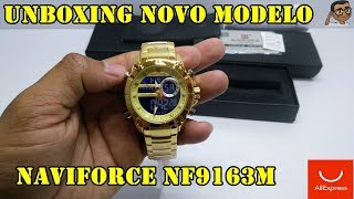 Unboxing Relógio Naviforce NF9163M [upl. by Wilfred]