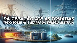 O Ciclo da ELETRICIDADE Geração Transmissão e Distribuição Desvendando o Caminho da ELETRICIDADE [upl. by Eioj]