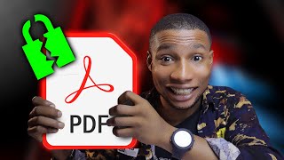 HOW TO UNLOCK PDF FILE EVEN IF YOU HAVE FORGOTTEN THE PASSWORD [upl. by Sterner]