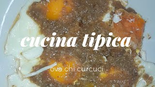 ricetta ova chi curcuciuova con i cicciolicucinatipicaa [upl. by Laspisa685]