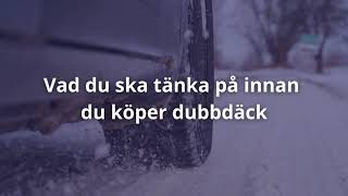 Dubbdäck bäst i test 2024 Tips och råd [upl. by Anig]