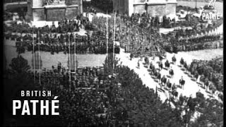 Victory Parade  Paris 19181919 [upl. by Stevenson]