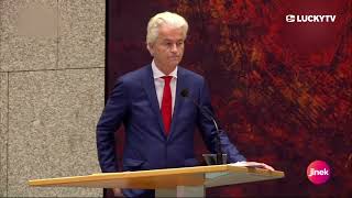 LuckyTV  Geert Wilders heeft belangrijke mededeling [upl. by Anihcak838]