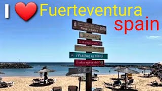 🇪🇸 Fuerteventura Beautiful beaches 🏖️ [upl. by Rebhun]