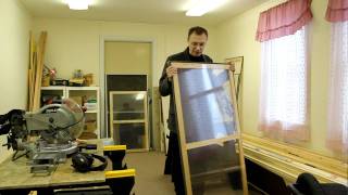 Making Storm Windows Introduction The Storm Window Project [upl. by Rinna]