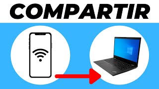 Cómo COMPARTIR INTERNET de mi CELULAR a mi LAPTOP o PC 2024 [upl. by Hound]