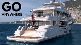 CDM RJ 115 quotStellamarquot Cantiere delle Marche Explorer SuperYacht Tour [upl. by Wilkison]