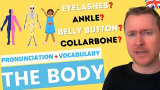 Practice Your English Pronunciation  BODY Vocabulary   TEST [upl. by Marisa]