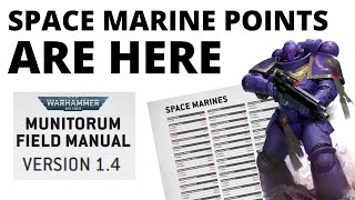 Space Marine Points Changes OFFICIALLY HERE  Field Manual App Update and FAQ Roll Out Begins [upl. by Meeka528]