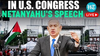 LIVE  USA Netanyahus Speech In Congress Kamala Harris Absent Amid Divisions Over IsraelGaza War [upl. by Salisbarry]