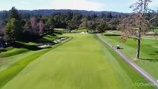 Pasatiempo Golf Club  drone aerial video  Pasatiempo  Hole10 [upl. by Rudman593]