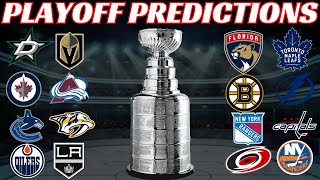 2024 NHL Stanley Cup Playoffs Preview amp Predictions [upl. by Adnolrehs]