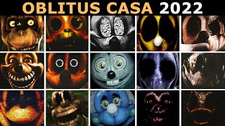 Oblitus Casa 101  All Jumpscares Complete [upl. by Ladnik]