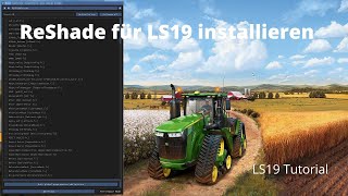 ReShade installieren  LS19 Tutorial  GamingLetsPlay [upl. by Nitaf]