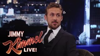 Ryan Gosling on Jimmy Kimmel Live PART 2 [upl. by Flavius]