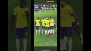 Neymar raphiniah vini jr et Lucas paqueta font une célébration brésilienne [upl. by Matheson]