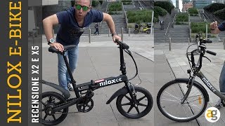 Recensione BICI ELETTRICHE NILOX X5 e X2 [upl. by Ocsinarf]