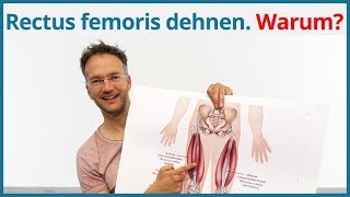 Rectus femoris dehnen ✅ Yoga Übungen für die Oberschenkel [upl. by Ecyrb46]