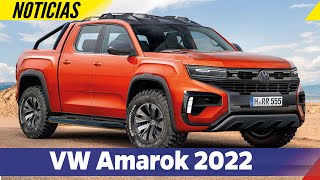 Volkswagen Amarok 2022  REVELAN PRIMERAS IMÁGENES🔥 🚙 Car Motor [upl. by Atteras]