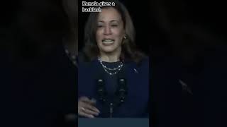 Kamala responds on race says Trump is divisive and disrespectful [upl. by Aynnek]