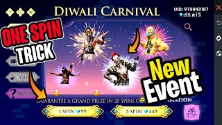 FREE FIRE NEW DIWALI CARNIVAL EVENT  FREE FIRE NEW EVENT  TECHNO BANDA [upl. by Rutger64]