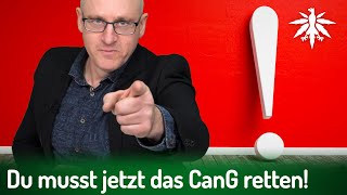 Du musst jetzt das CanG retten  DHVNews  412 [upl. by Yroj]