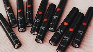 BIYW Review Chapter 16 ARITAUM COLOR LIVE TINT SWATCHampREVIEW [upl. by Shantee655]