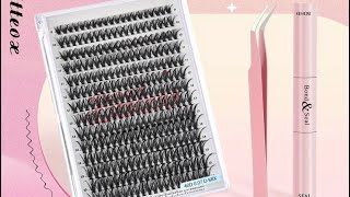 DIY Eyelash Cluster Extension Kit eyelashes eyelashcluster beauty makeup [upl. by Yelrahc]