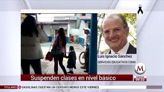 Suspenden clases en nivel básico Luis Ignacio Sánchez [upl. by Cesaro462]