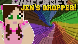 Minecraft JENS DROPPER  Custom Map [upl. by Aneeg]