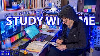 STUDY WITH ME LIVE  10 HOURS ✨ Harvard Student Rain sounds Pomodoro 60 FiveMonthsStudyChallenge [upl. by Nessie]