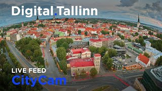 247 Live Stream 4K  DigitalTallinn CityCam [upl. by Cagle]