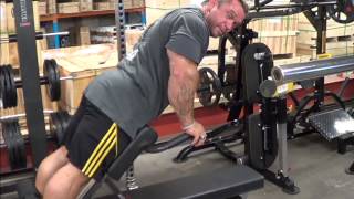 Lee Priest tries the Ironmaster Hypercore Attachment [upl. by Czarra]