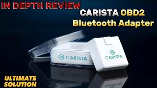 Carista OBD2 Bluetooth Adapter Diagnose and Fix Car Problems [upl. by Idrahs]