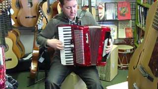 Mark plays a New Scarlatti 48 Bass Accordion  Hobgoblin Music Birmingham [upl. by Cassilda]